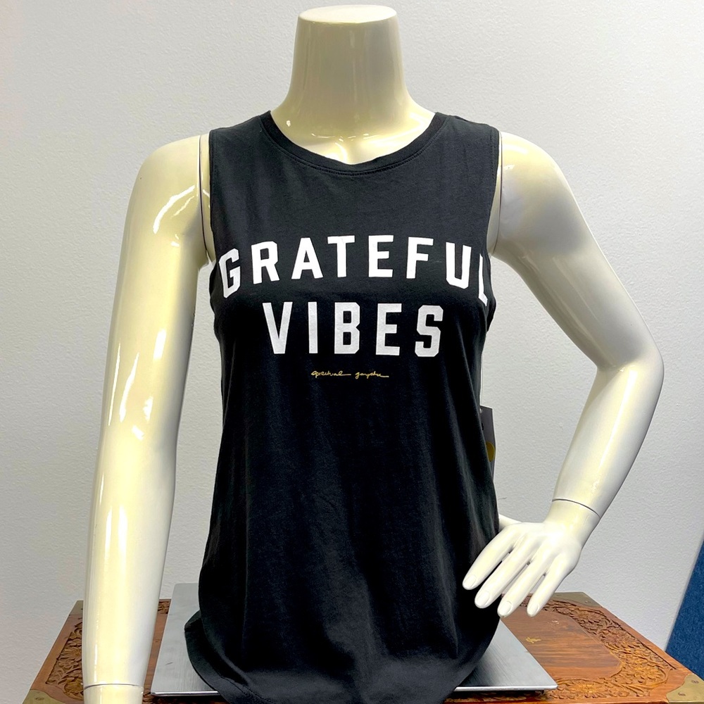Spiritual Gangster - Grateful Vibes Muscle Tank